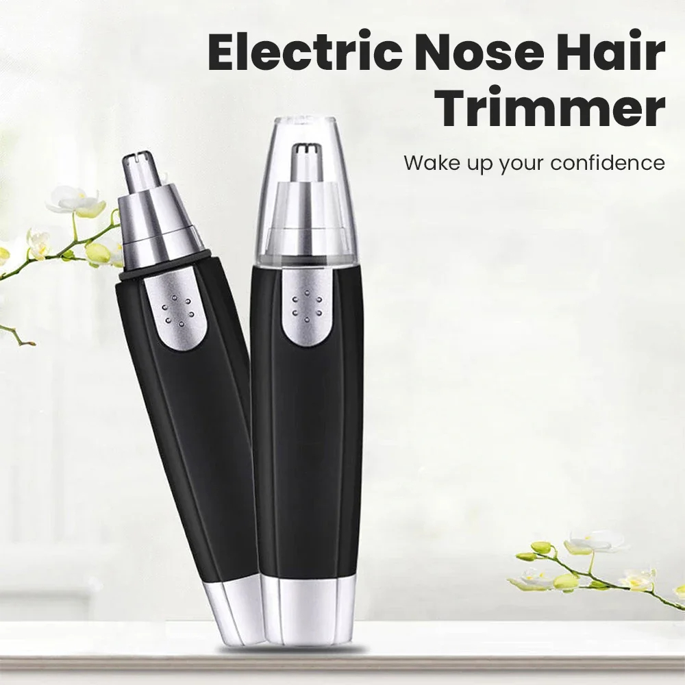 Men'S Grooming Nose Hair Trimmer - 3-in-1 Rechargeable Facial Hair Trimmer -