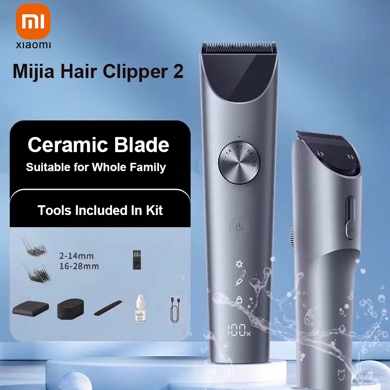 Electric Shaver Rotary - XIAOMI Mijia Electric Hair Clipper 2,
