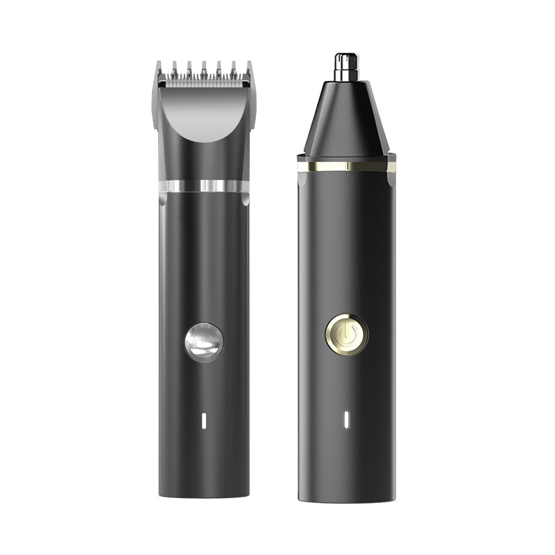 Men'S Grooming Nose Hair Trimmer - Portable Household 2-in-1 Grooming Kit High-Speed
