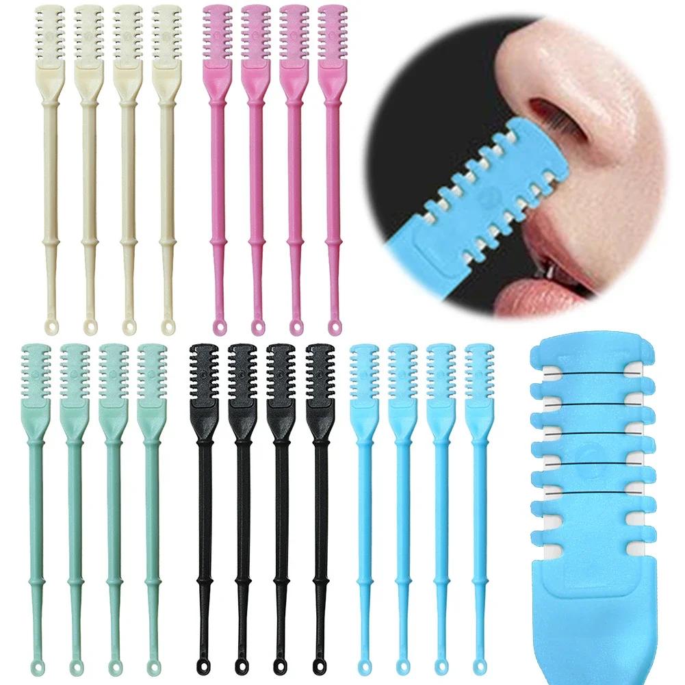 Men'S Grooming Nose Hair Trimmer - 12pcs Dual-Head Nose Hair Trimmer Manual