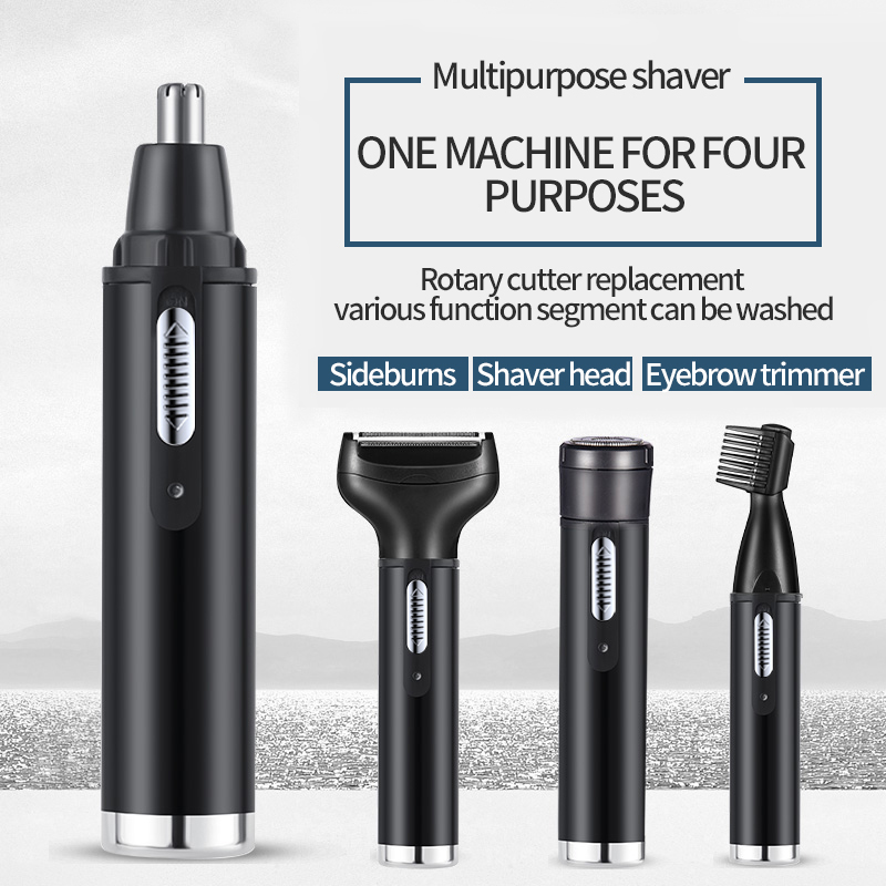 Electric Nose Ear Hair Trimmer - Electric Shaver Rotary ulasan dan harga