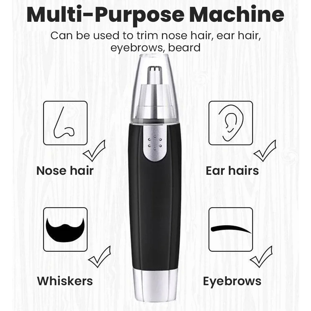 3-in-1 Rechargeable Facial Hai - Men'S Grooming Nose Hair Trimmer ulasan dan harga