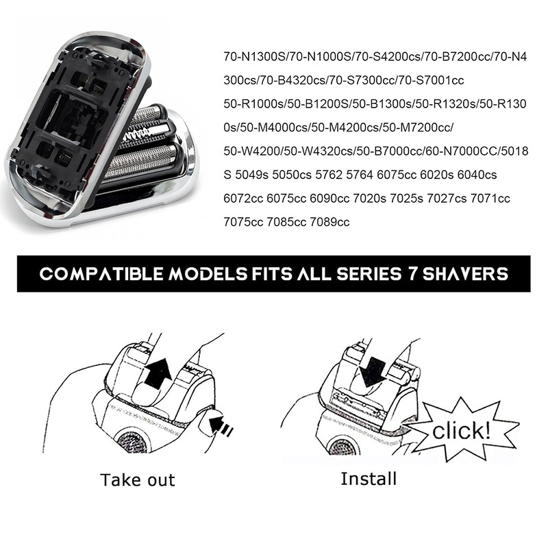 Replace Electric Shaver Head F - Electric Shaver Rotary ulasan dan harga