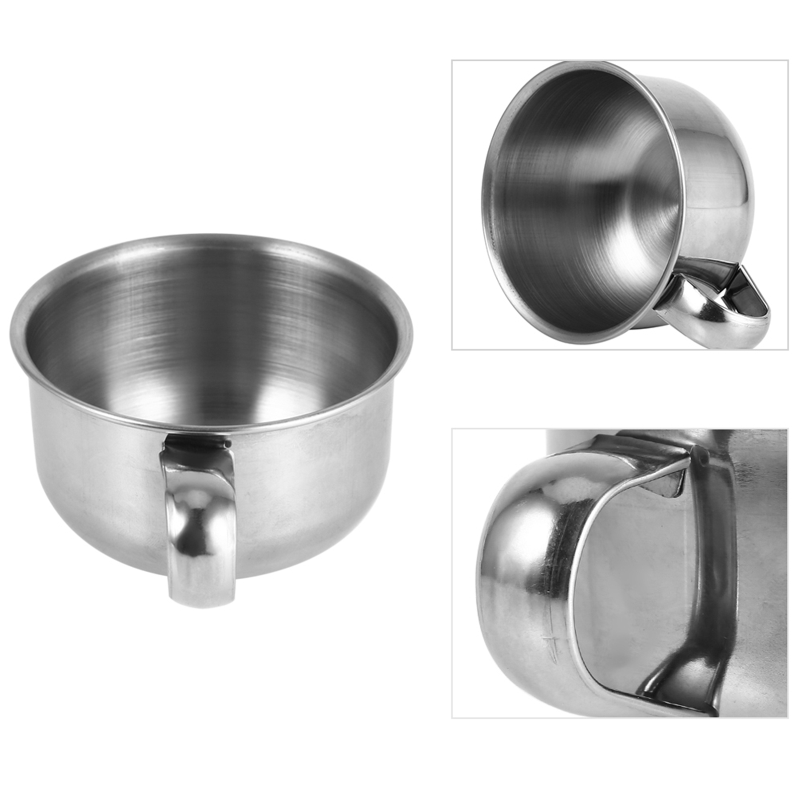 New Stainless Steel Metal Shav - Shaving Bowl Soap ulasan dan harga