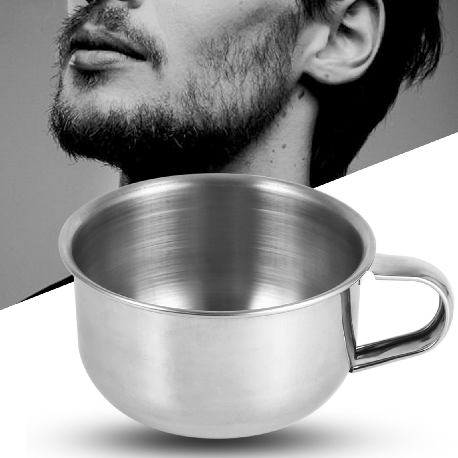 New Stainless Steel Metal Shav - Shaving Bowl Soap ulasan dan harga