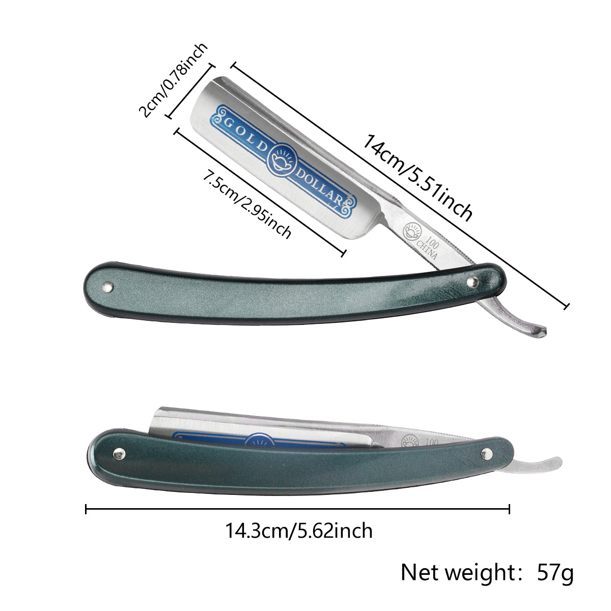 Classic Manual Barbershop Fold - Men'S Grooming Barbershop ulasan dan harga