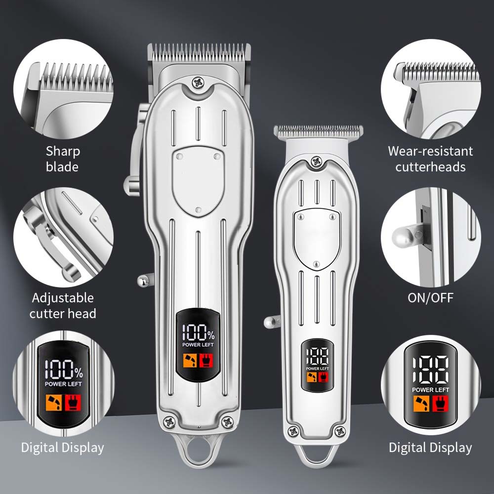 Professional Hair Clipper Set  - Electric Shaver Rotary ulasan dan harga