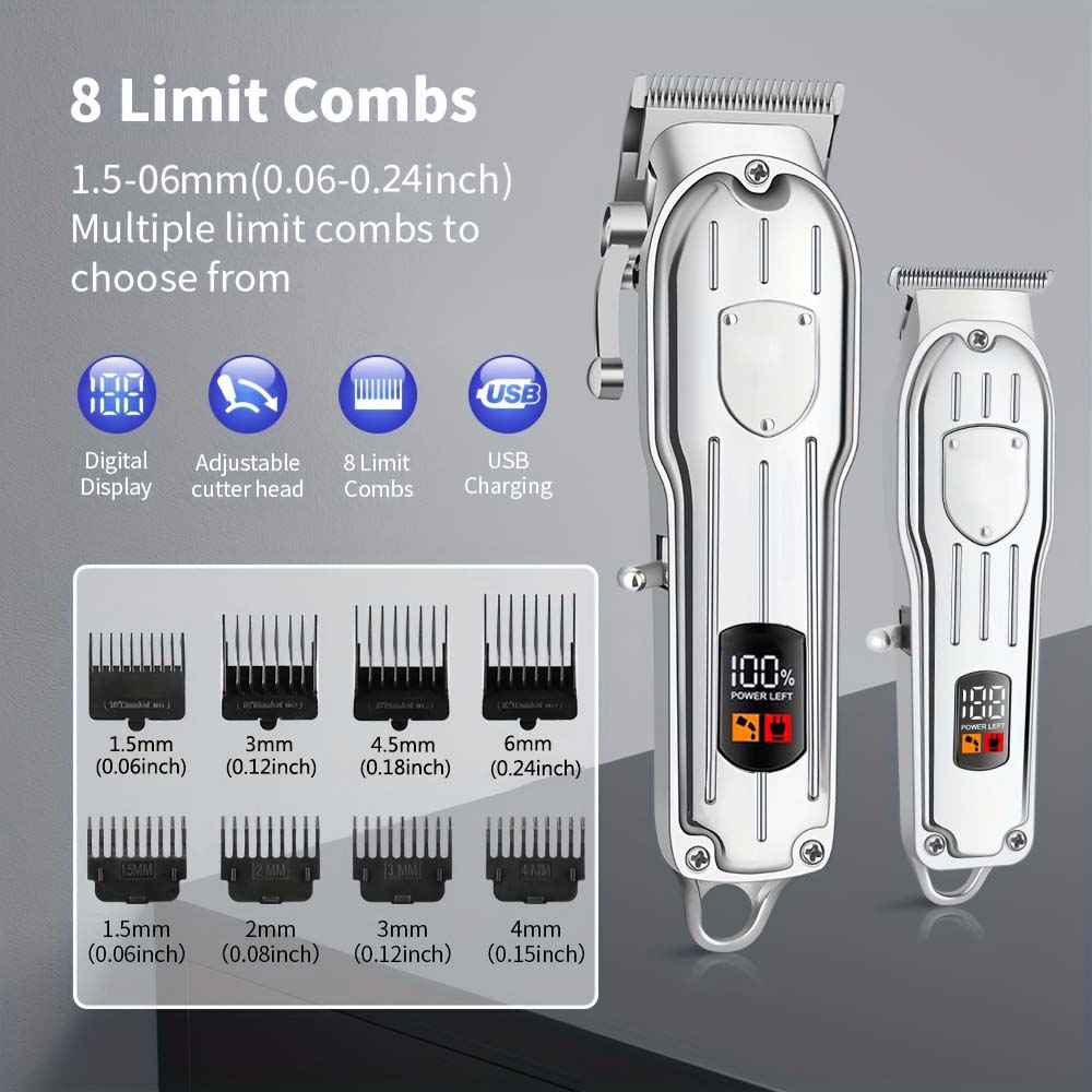 Professional Hair Clipper Set  - Electric Shaver Rotary ulasan dan harga