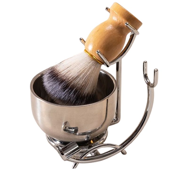 ABKS-Stainless Steel Shave Bru - Shaving Bowl Soap ulasan dan harga