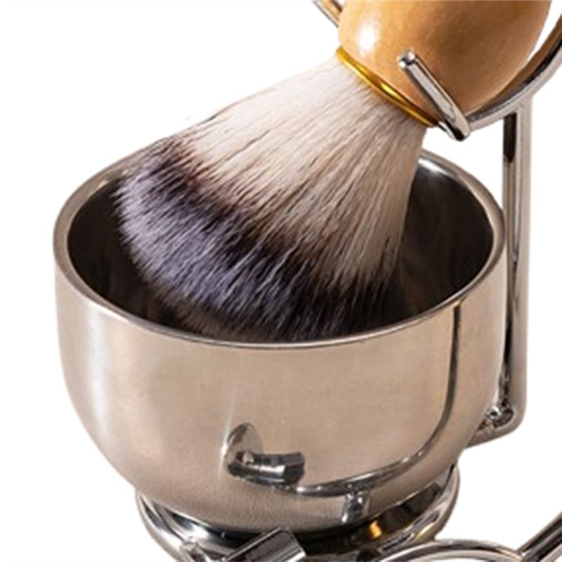 ABKS-Stainless Steel Shave Bru - Shaving Bowl Soap ulasan dan harga