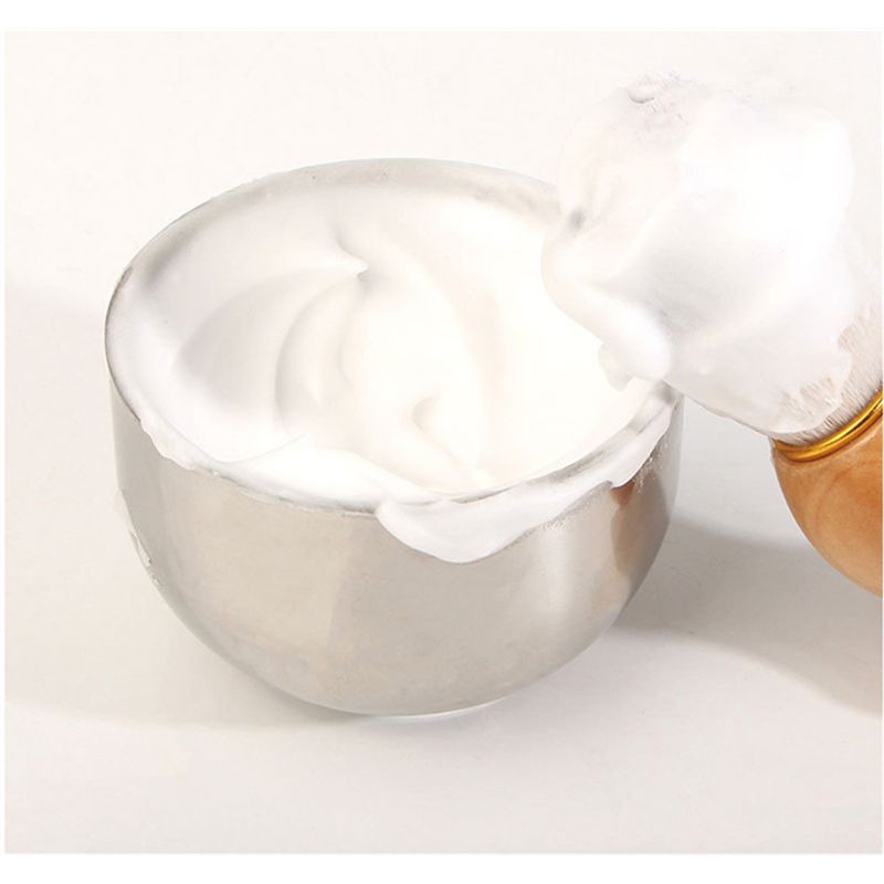ABKS-Stainless Steel Shave Bru - Shaving Bowl Soap ulasan dan harga