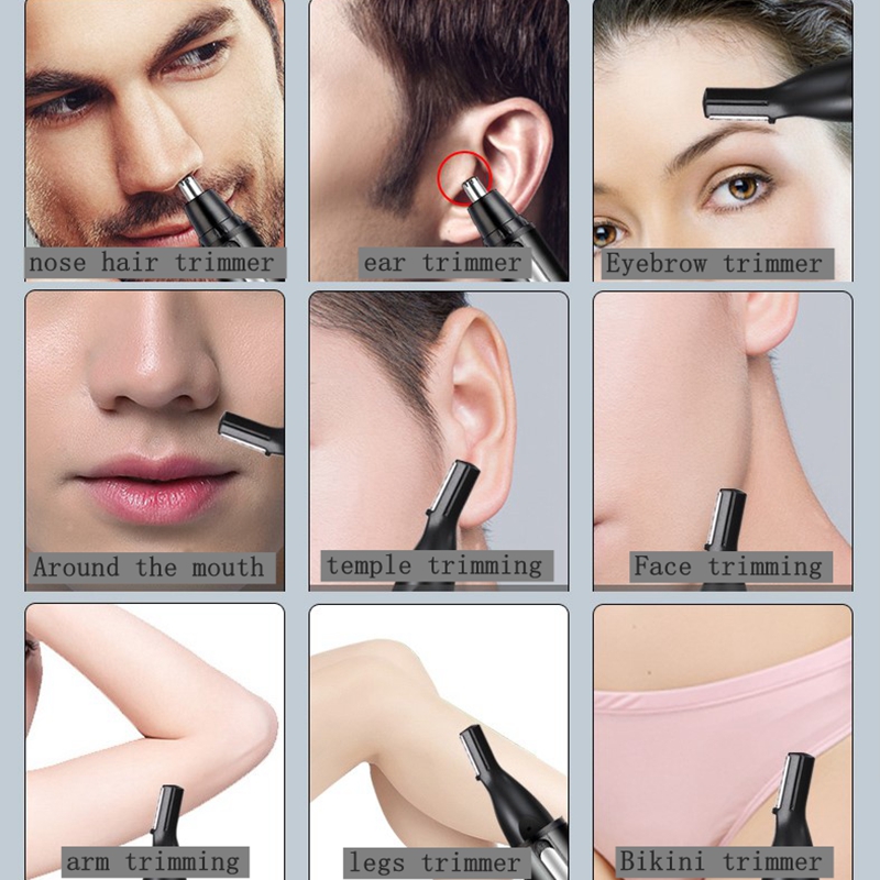 Kemei Rechargeable All in One  - Men'S Grooming Nose Hair Trimmer ulasan dan harga