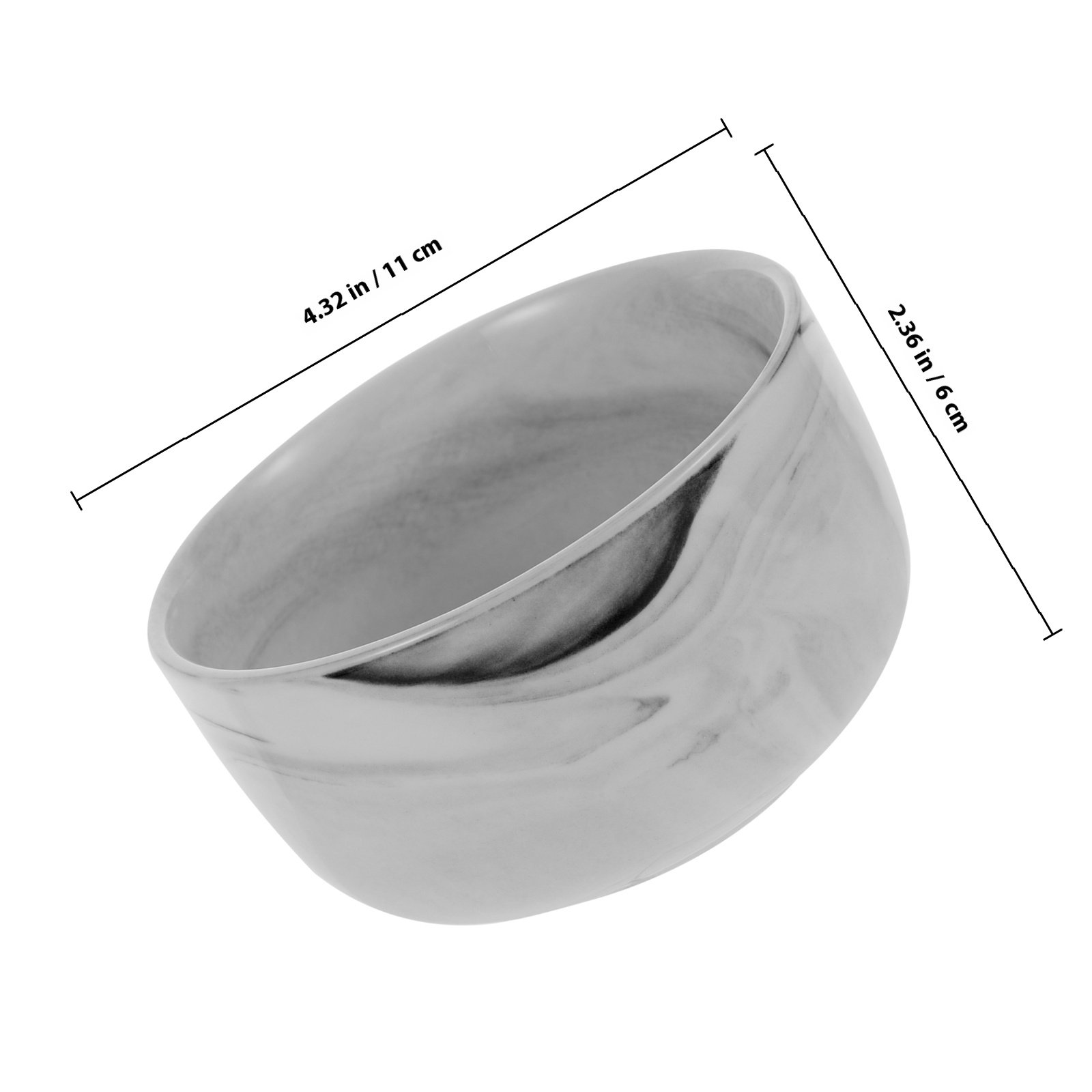 Marble Pattern Men Shaving Bow - Shaving Bowl Soap ulasan dan harga