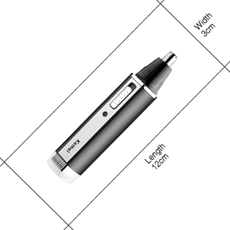 Keme 4in1 Nose Hair Trimmer Fo - Men'S Grooming Nose Hair Trimmer ulasan dan harga