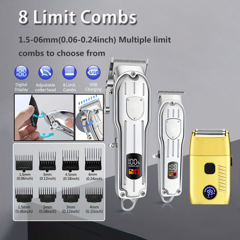 Hair Clippers Electric Razor S - Electric Shaver Rotary ulasan dan harga