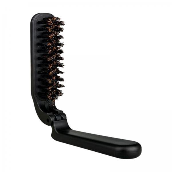 Black Stylish Beard Brush Fold - Men'S Grooming Barbershop ulasan dan harga
