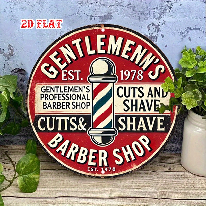 Classic Barbershop 2D Flat Rou - Men'S Grooming Barbershop ulasan dan harga