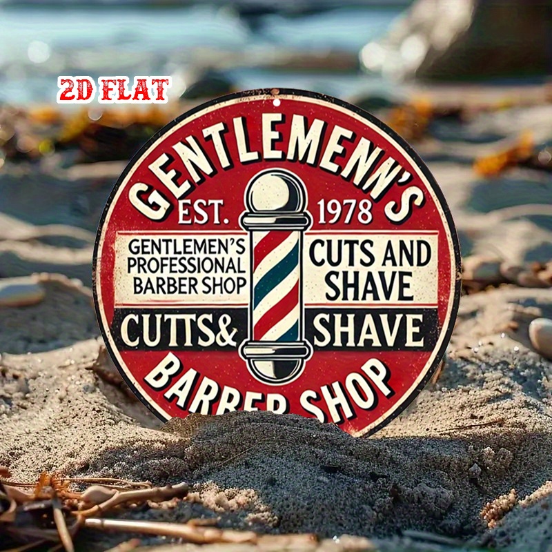 Classic Barbershop 2D Flat Rou - Men'S Grooming Barbershop ulasan dan harga