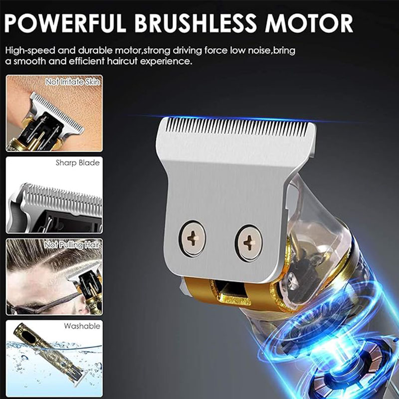 Cordless T9 Hair Trimmer for M - Electric Shaver Rotary ulasan dan harga